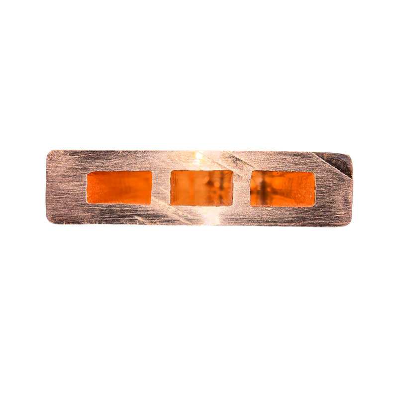 How does the high purity of oxygen-free copper ensure stable electrical performance under extreme thermal cycling?